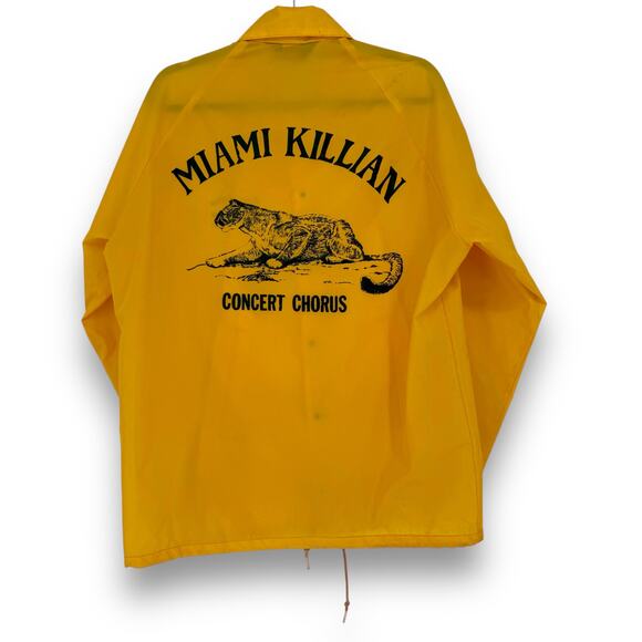 1970s Vintage Pla-Jac by Dunbrooke Miami Killian Chorus Club Windbreaker Jacket - Picture 2 of 5